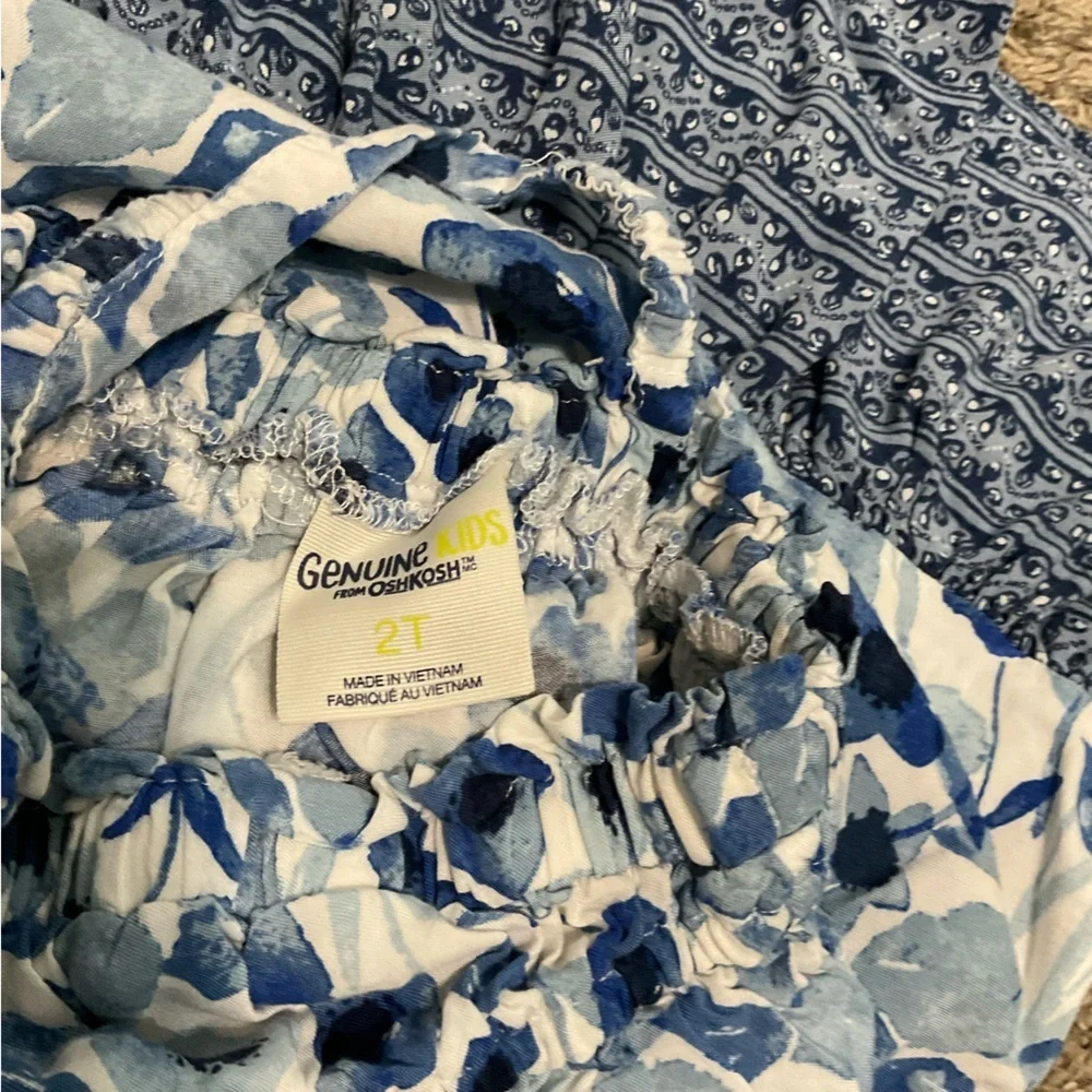 🌼4/$25🌼 Genuine Kids for OshKosh girls’ floral summer dress. Size 2T